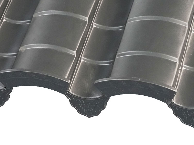 Aluminium magnesium mangan hui stil antikk indigo metall takfliser