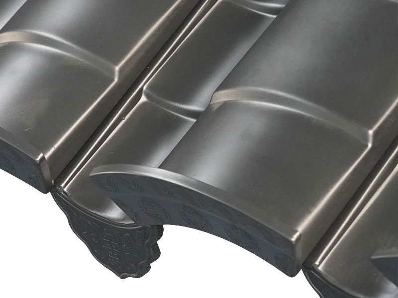 Aluminium magnesium mangan hui stil antikk indigo metall takfliser