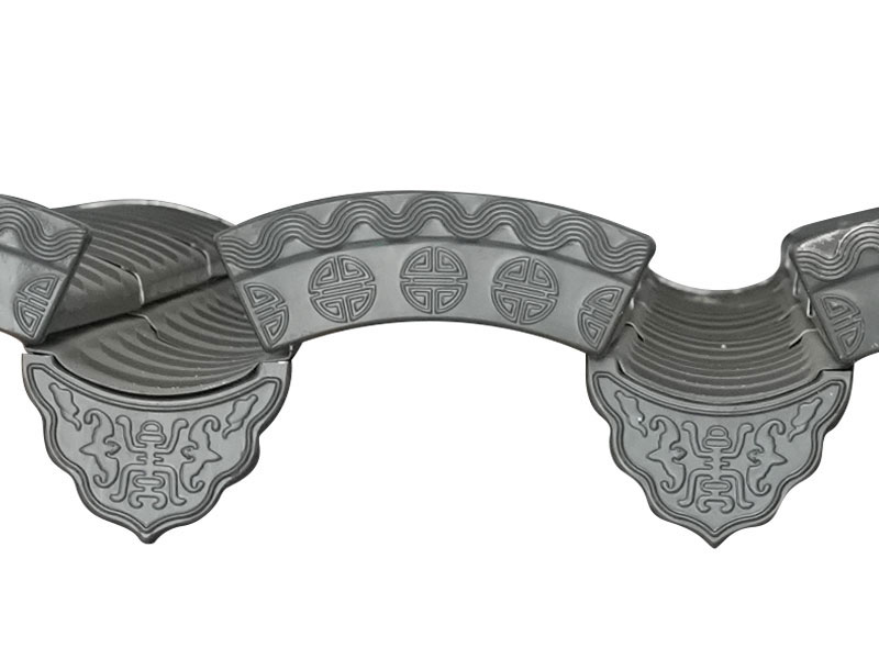 Aluminium magnesium mangan hui stil antikk indigo metall takfliser