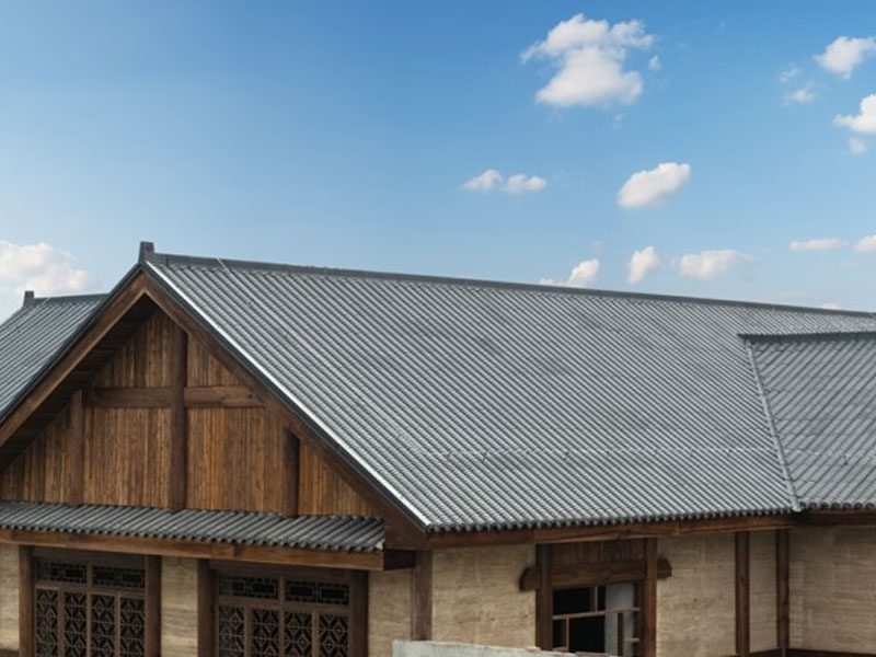 Aluminium magnesium mangan hui stil antikk indigo metall takfliser