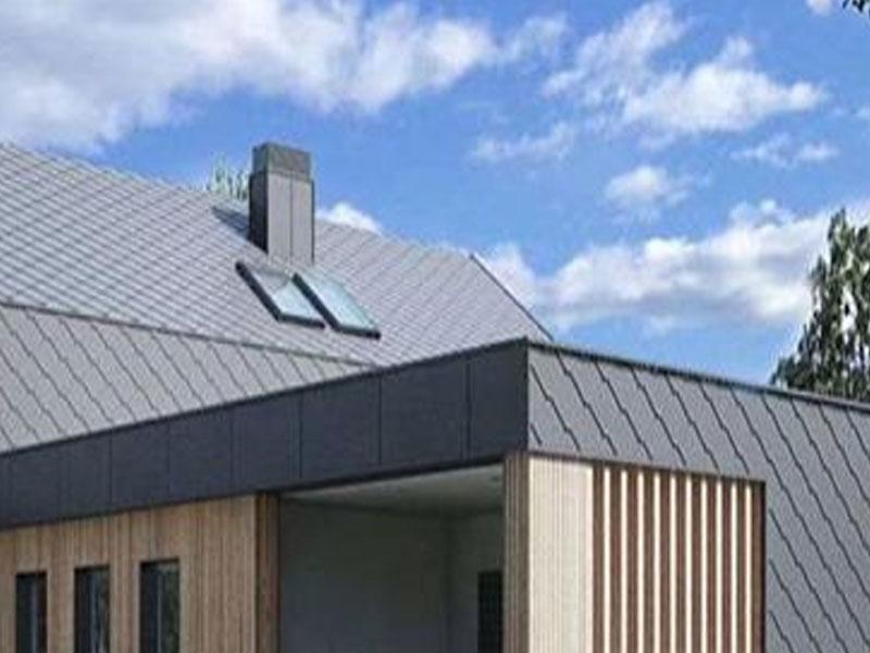 Aluminium magnesium mangan diamantformet metall takfliser