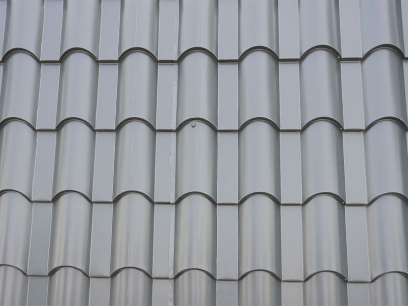 Aluminium magnesium mangan i ett stykke bølge metall takfliser