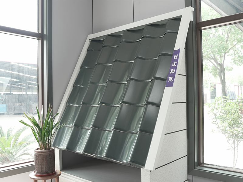 Aluminium magnesium mangan japansk stil metall takfliser