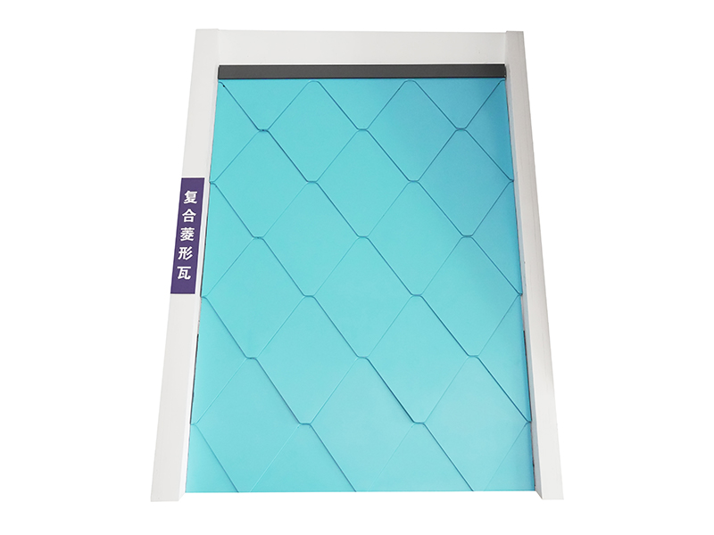 Aluminium magnesium mangan kompositt diamantformet metalltakfliser