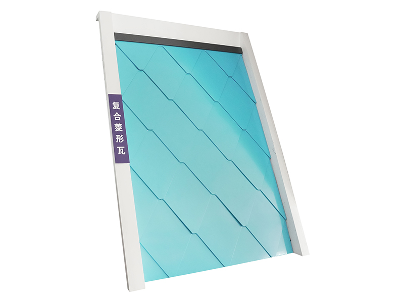 Aluminium magnesium mangan kompositt diamantformet metalltakfliser